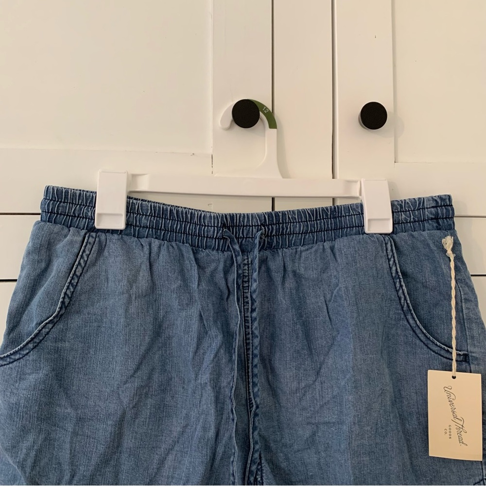 Universal Thread Lyocell Blue Pull On Drawstring … - image 4